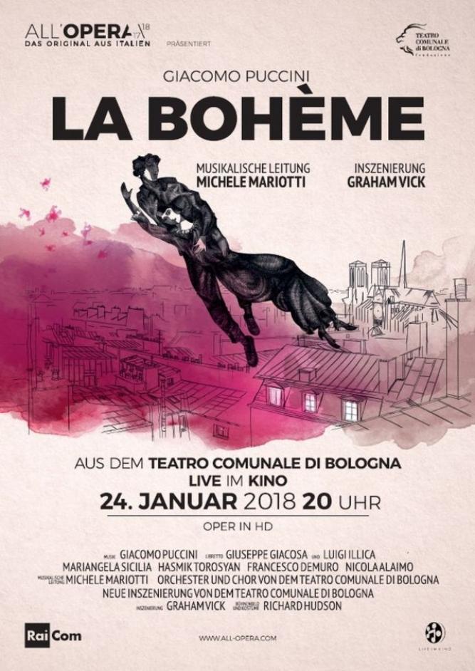 All´Opera Saison 2017/18: La Bohème